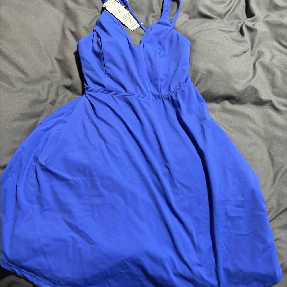 HALARA Strapless Royal Blue Dress